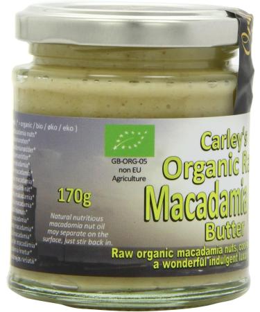 Carley's Organic Raw Macadamia Nut Butter 170g - Buy Online on SooperMarket.com