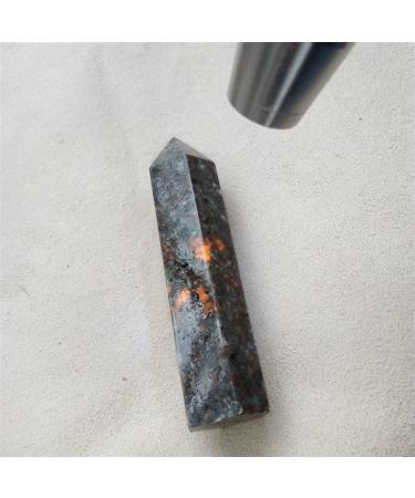 Meditation Gift Natural Crystal Single Point Fireworks Stone Pillar Home Decoration (Size : 6-7cm) - Buy Online on SooperMarket.com