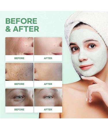 Poreless Deep Cleanse Mask Stick - Green Tea Clay Stick for All Skin Types (2PCs) - Deep Clean & Improve Skin - Men & Women - Buy Online on SooperMarket.com