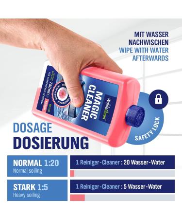Floral Scent Wiping Robot Cleaning Agent for Ceramic Porcelain Glazed & Stoneware Tiles - Effective International Shipping - Buy Online on SooperMarket.com