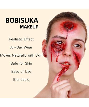 Buy Halloween SFX Makeup 3-D Gel | Professional Special Effects Gelatin for Wounds Scars & Prosthetics | Ideal for Stage Screen & Cosplay - Buy Online on SooperMarket.com