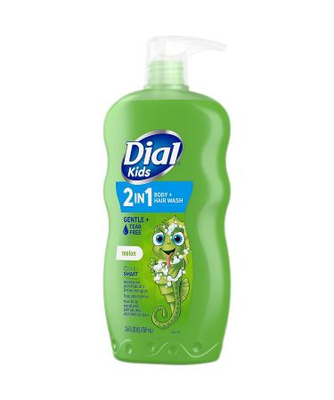Dial Kids 2-in-1 Body+Hair Wash - Melon 96 | Gentle Cleansing for Kids' Skin and Hair - Buy Online on SooperMarket.com