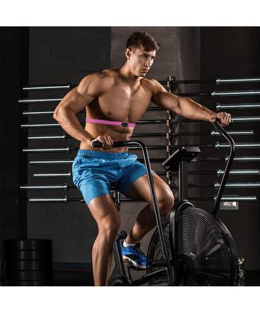 ONLYESH BRISDGURT Adjustable Elastic Replacement Belt with Heart Rate Monitor for Polar Garmin Wahoo - Pink Sports Running Gear - Buy Online on SooperMarket.com
