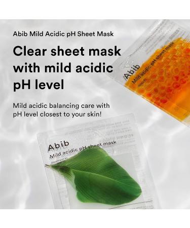 Abib Heartleaf Fit Sheet Mask 30ml (10pcs) - Gentle pH-Balanced Skincare - Buy Online on SooperMarket.com