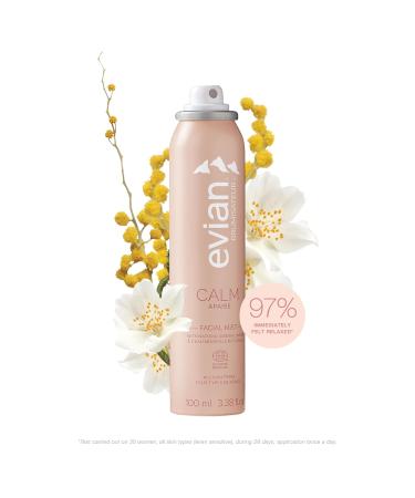 Evian Calm Facial Mist - Soothe Sensitivity & Hydrate - Organic Skincare for All Skin Types - French Alps - Buy Online on SooperMarket.com