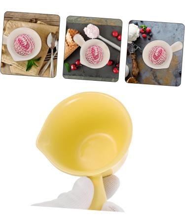 MAGICLULU 2pcs Long Handle Bowl Soy Bowl Gravy Snack Bowl Coffee Steaming Snack Dish Ceramic Condiment Container Milk Sauce Serving Pitcher Coffee Dip Heart-Shaped Ceramics Snack Plate White - Buy Online on SooperMarket.com
