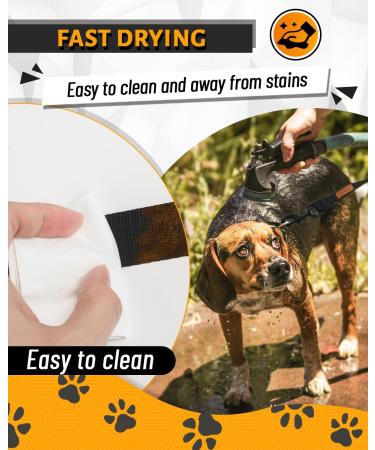 Looxmeer Robust Dog Leash Training Line - 3m Black Tow Lines for Dogs with Storage Bag Hand Loop & D-Carabiner | International Shipping - Buy Online on SooperMarket.com