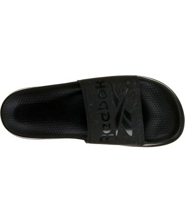 Reebok Women's RBK Fulgere Slide Shower & Bath Shoes - 37.5 EU - Black Cold Grey | International Shipping Available - Buy Online on SooperMarket.com