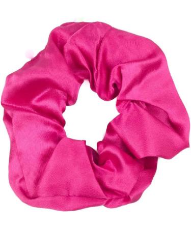 Mytoptrendz Plain Satin Hair Scrunchies Ponytail Hair Tie Traceless Luxurious Bobbles Classic Hair Accessory (Pink) - Buy Online on SooperMarket.com