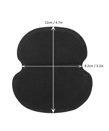 60 Armpit Sweat Pads - Fleece Welding Strips for Dresses | Black Garment Protection - Buy Online on SooperMarket.com