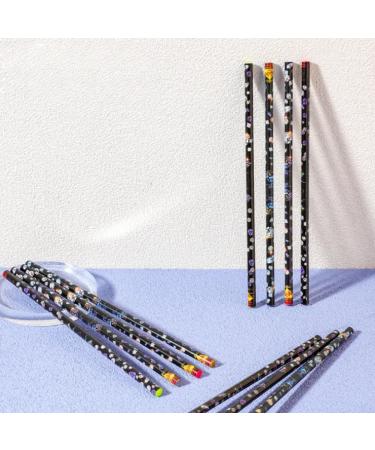 AMZLORD 4/12PCS Rhinestone Picker Pencil Set Self Adhesive Crystal Gem Pick Up Tools with Pencil Sharpener Dotting Wax Pen Nail Dotting Wax Pen Green - Buy Online on SooperMarket.com