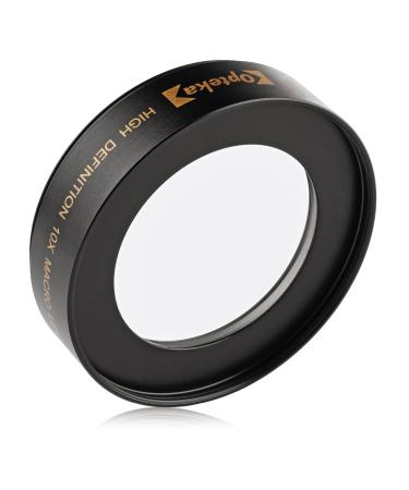 Opteka Achromatic 10x Diopter Close-Up Macro Lens for Sony E-Mount a7r, a7s, a7, a6300, a6000, a5100, a5000, a3000, NEX-7, 6, 5T, 5N, 5R Digital Cameras (Fits 40.5mm, 49mm and 58mm Threaded Lenses)