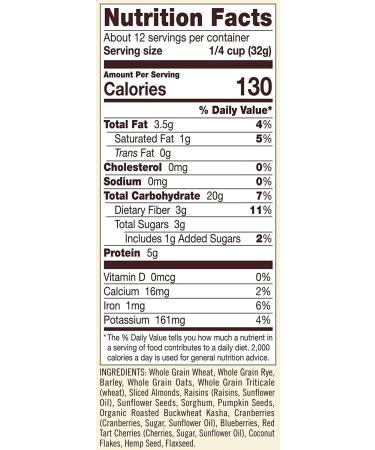 Bob's Red Mill Fruit & Seed Muesli 14oz - Nutritious Breakfast Blend - Buy Online on SooperMarket.com