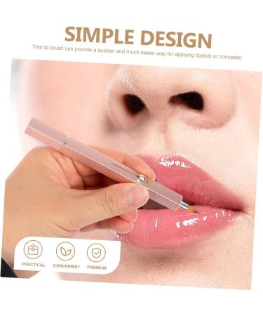 FOYTOKI Lip Makeup Brush Retractable Lip Brush Women Makeup Tools Lip Lipstick Brush Applicator Eye Cream Applicator Tool Lipstick Applicator Lip Gloss Applicator Lip Wands - Buy Online on SooperMarket.com