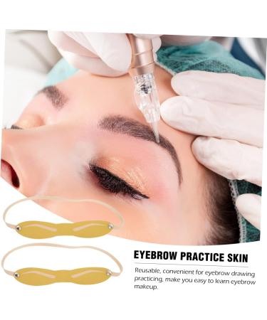 Healeved 10pcs Eyebrow Practice Skin Practice Eyebrow Skin Headband Practice Tool Eyebrow Trimming - Buy Online on SooperMarket.com