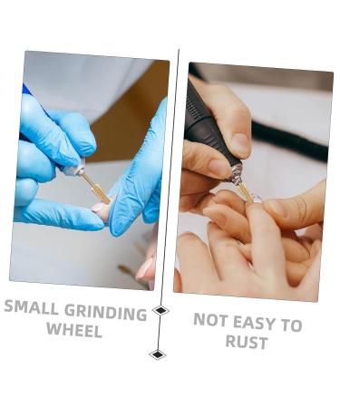HAPINARY Nail Polisher Electrical Tools Nail Gel Cuticle Drill Bits Nail File Head Nails Drill Bits Polishing Head Nail Grinder Replacement Nail Polishing Bits Nail Beauty Tools Plastic - Buy Online on SooperMarket.com