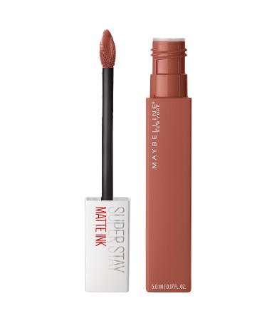 Maybelline Super Stay Matte Ink Liquid Lipstick Makeup  Long Lasting High Impact Color  Up to 16H Wear  Amazonian  Nude Brown  1 Count 70 AMAZONIAN 0.17 Fl Oz (Pack of 1) 1 COUNT