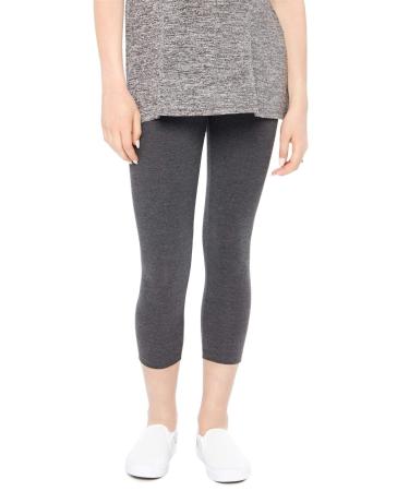 Motherhood Maternity Women's Maternity Essential Stretch Secret Fit Belly Leggings M Charcoal