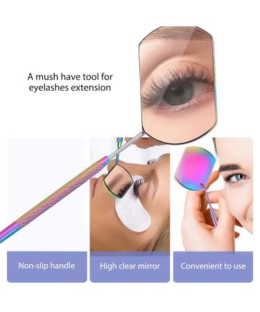 Stainless Steel Eyelash Lift Set with Comb Separator & Mirror | Perfect for Eyelash & Eyebrow Perming Tinting Curling & Extensions - International Shipping Available - Buy Online on SooperMarket.com