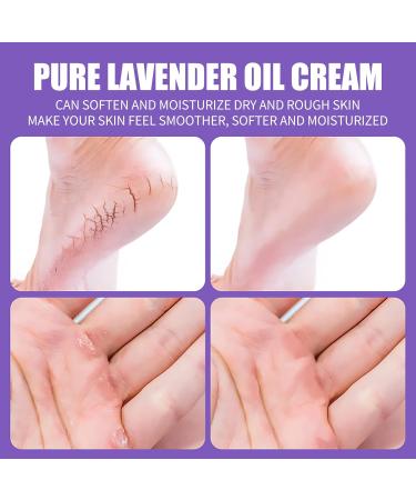 Cracking Cream Chapping Cream Lavender Foot Cream Cracked Heel Repair Cream Natural Winter Anti-Cracking Frost Foot Moisturizer Anti-Drying Crack Cream Foot Care - Buy Online on SooperMarket.com