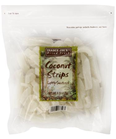 Trader Joe's Coconut Strips - Pack of 4 | Delicious Snack Option - Buy Online on SooperMarket.com