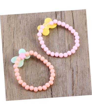 Ibasenice 6 Pcs Children's Arch Bracelets - Candy-Colored Loop Bracelets for Kids | Nausea Relief & Princess Accessories - Buy Online on SooperMarket.com