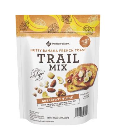 Member's Mark Nutty Banana French Toast Trail Mix (20 Ounce) 20 Ounce (Pack of 1)