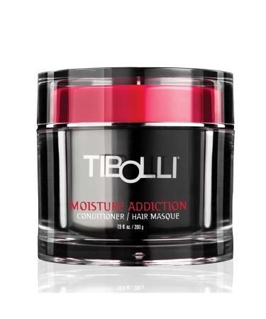 TIBOLLI Moisture Addiction Mask Deep Conditioning Masque (7.5 Fl oz/200g) Moisturizing Hydrating Smoothing Keratin Treatment for Anti Frizz Dry Damaged Color Treated Hair Repair Restoration Formula