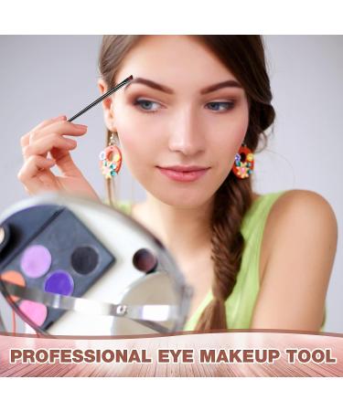 100 Pack Disposable Angled Eyebrow Brushes - Salon Quality Tinting and Makeup Tool - Buy Online on SooperMarket.com
