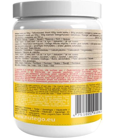 Nutego 100% Crunchy Peanut Butter 1kg Natural no added sugar no added salt Plant protein source Vegan Argentina peanuts - Buy Online on SooperMarket.com