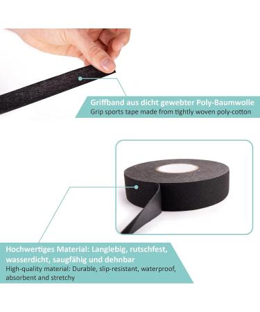 Premium Non-Slip Hockey Tape - Self-Adhesive Grip Bands for Sports | Pullup & Dip Handle | 25m Multi-Sport Use - Buy Online on SooperMarket.com