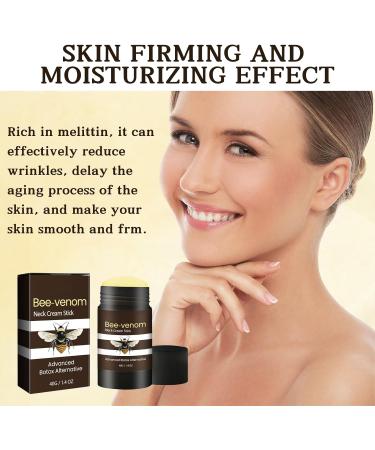 Neck Firming Cream Bee-Venom Neck Cream Stick Skin Tightening Cream Body Anti Wrinkle Cream Anti Aging Moisturising & Nourishing Lifting Smooth Neck Lines Night Cream For Women - Buy Online on SooperMarket.com