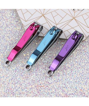 Nail Clipper for Toe Nails Heavy Duty Professional Quality Thick Toe Nail Clipper (Pink) - Buy Online on SooperMarket.com