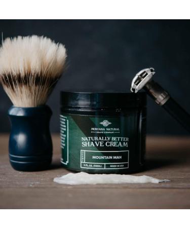 MNSC Lavender Lime Shave Cream - Hypoallergenic All-Natural Formula for Sensitive Skin Prevents Nicks & Irritation Handcrafted in the USA - Buy Online on SooperMarket.com