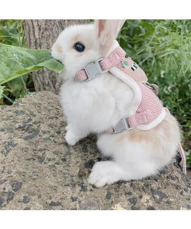 Shop Lumenty Adjustable Leash & Harness for Rabbits - 1.20m Breathable West Design for Small Pets | Ideal for Dwarf Rabbits & Cats - Buy Online on SooperMarket.com