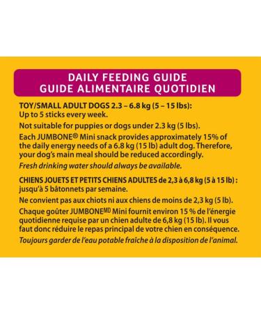 PEDIGREE JUMBONE Adult Dog Treats for Mini Dogs - Beef 10ct 180g Mini 180 g (Pack of 1) - Buy Online on SooperMarket.com