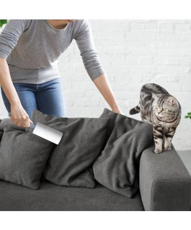 Extra Sticky Foot Roll Lint Roller - 6 Rolls (60 Sheets Each) with Dust Cover | Ideal Pet Hair Remover for Clothing Sofa & Bed - Buy Online on SooperMarket.com
