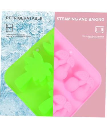 Ciieeo 4pcs Silicone Chocolate Mold Silicone Molds Baking Molds Cake Molds Coconut Tree Baking Supplies - Buy Online on SooperMarket.com