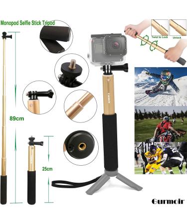 Action Camera Accessory Kit for GoPro, Insta360, DJI, AKASO - DT08 Bundle - Buy Online on SooperMarket.com