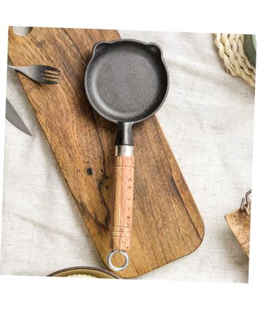 DELURA 1 Set Round Griddle Cookware Egg Frying Pan Mini Egg Pan Mini Pan Steak Frying Pan Pan Breakfast Pan Cooking Utensils Mini Egg Frying Pan Kitchen Supply - Buy Online on SooperMarket.com