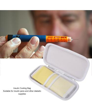 Cooler Bag Insulin Cooling Bag Excellent Insulation Portable for Insulin Pens (Yellow) - Buy Online on SooperMarket.com