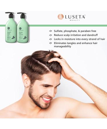 Luseta Tea Tree & Mint Conditioner 33.8 Oz - Refreshing Anti-Dandruff Scalp Care Infused with Peppermint Oil Paraben & Sulfate Free - Buy Online on SooperMarket.com