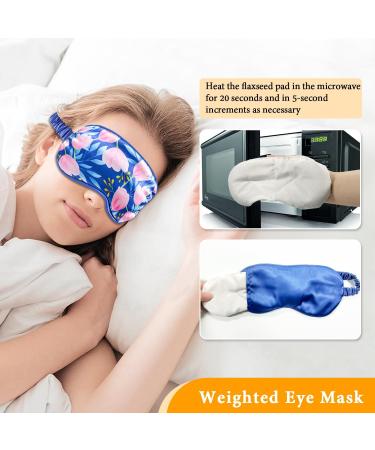 Cooling Eye Mask - Gel Eye Mask for Dark Circles Migraines & Eye Surgery - 3 in 1 Weighted Warm Compress for Dry Eyes & Blepharitis - Blue - Buy Online on SooperMarket.com