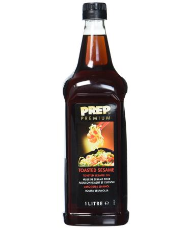 Prep Premium roasted sesame oil 1 x 1000 ml PET for lovers of Asian cuisine and oriental dishes very highly heatable