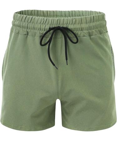 Kpoplk Men's Mint Green Basketball Shorts - Quick Dry Workout Gym Shorts with Pockets (X-Large) - Buy Online on SooperMarket.com