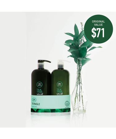 Tea Tree Tingle Special Liter Duo Set - Ultimate Hair and Scalp Care Combo - Buy Online on SooperMarket.com
