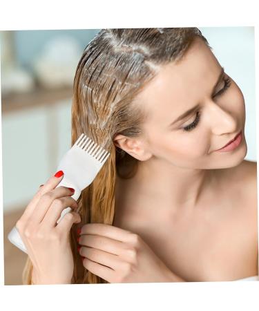 Hair Oil Applicator Bottle 160ml with Hair Dye Kit Root Comb Applicator Bottle with Clear Scale Portable Hair Bleach Kit for Home Barber Shop Hair Dye Tools Oil Comb Applicator Bottle - Buy Online on SooperMarket.com
