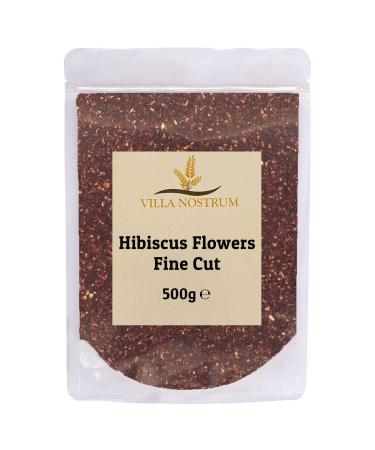 Hibiscus Flowers Fine Cut Loose Tea 500g by Villa Nostrum