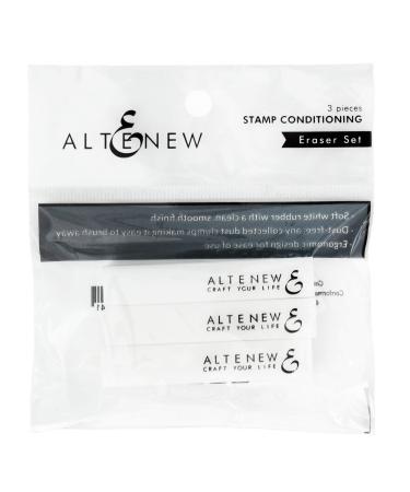 Altenew Stamp Conditioning Eraser Set Dry Erase Ink Stamp Eraser Crafter Tools Paper Crafter Stamp Ink Conditioner Smooth Clean Finish for Stamping How to Erase Stamp Ink from Paper