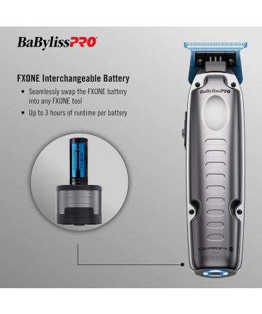 BaBylissPRO FXONE LO-PROFX Cordless Clippers & Trimmers | Professional Gray Battery Trimmer - International Shipping Available - Buy Online on SooperMarket.com